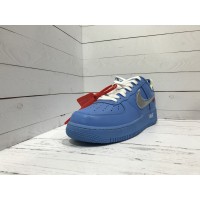 Мужские кроссовки Nike Air Force голубые